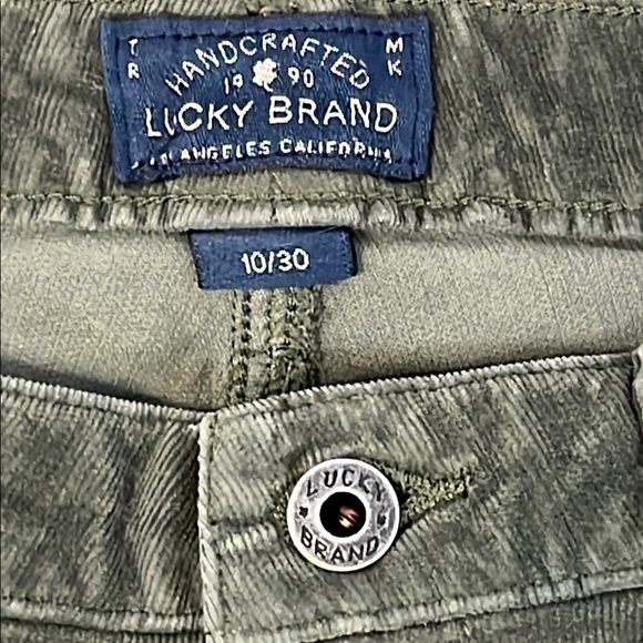 Lucky Brand olive Lolita Skinny Corduroy Pants - Picture 2 of 4